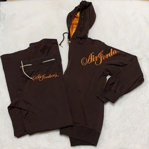 Air Jordan hoodie and pants set